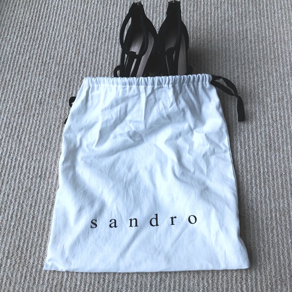 Sandro Juliette Suede Heels - Picture 6 of 8